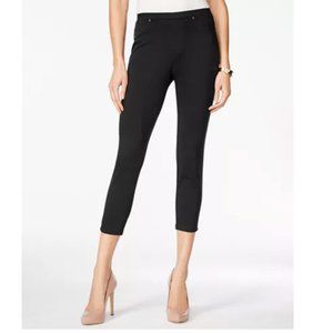 NWT Style & Co Black Twill Capri Leggings - S